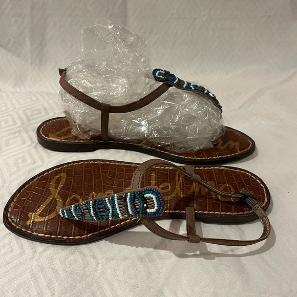 ✨Host Pick✨Sam Edelman GRACE Thong Sandals size 8 EUC - Picture 5 of 12